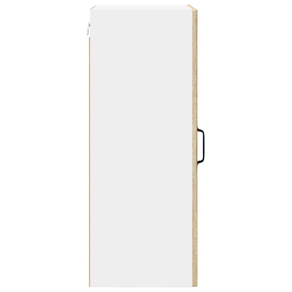 vidaXL Ντουλάπα Κουζίνας με ράφι με πόρτα Δρύς Sonoma 40 x 31 x 80 εκ.