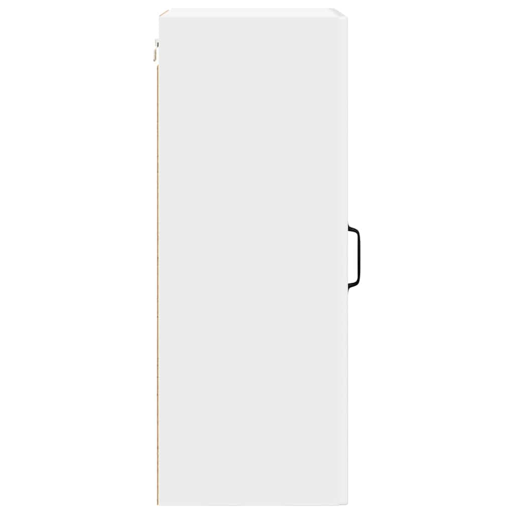 vidaXL Ντουλάπα Κουζίνας Υψηλής γυαλάδας λευκό 40 x 31 x 80 εκ.