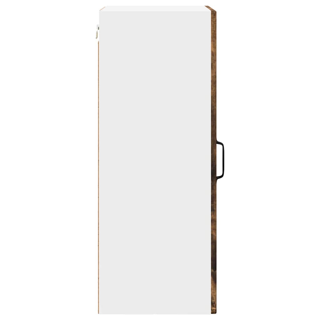 vidaXL Ντουλάπα Κουζίνας με ράφι 2 pcs Καπνιστό Δρύς 40 x 31 x 80 εκ.