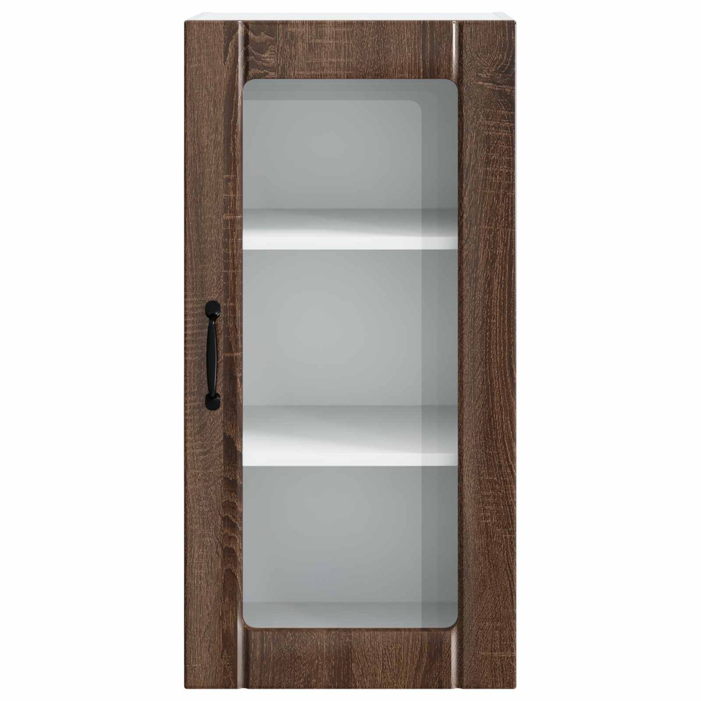 vidaXL Ραφιέρα τοίχου Καφέ δρυς 40 x 31 x 80 εκ. Επεξεργασμένο ξύλο