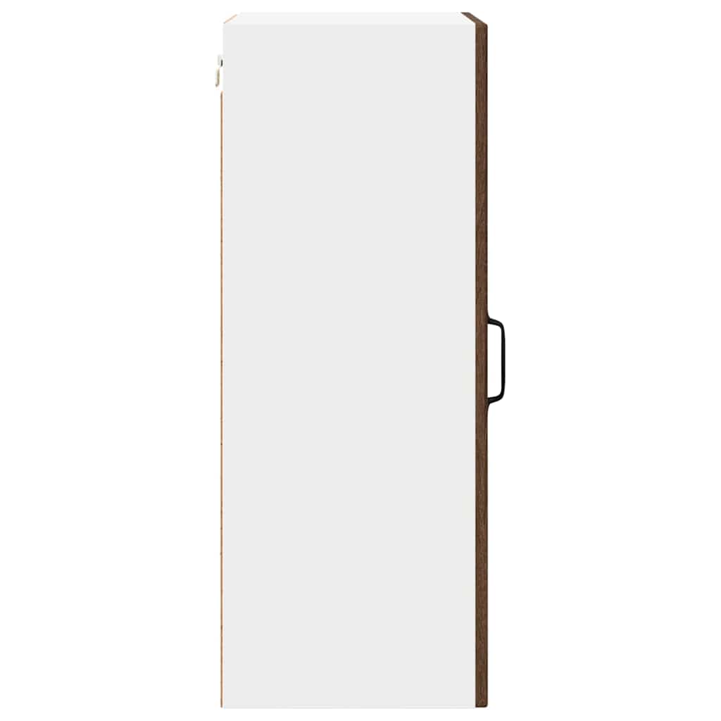 vidaXL Ντουλάπα Κουζίνας με ράφι 2 pcs Καφέ δρυς 40 x 31 x 80 εκ.