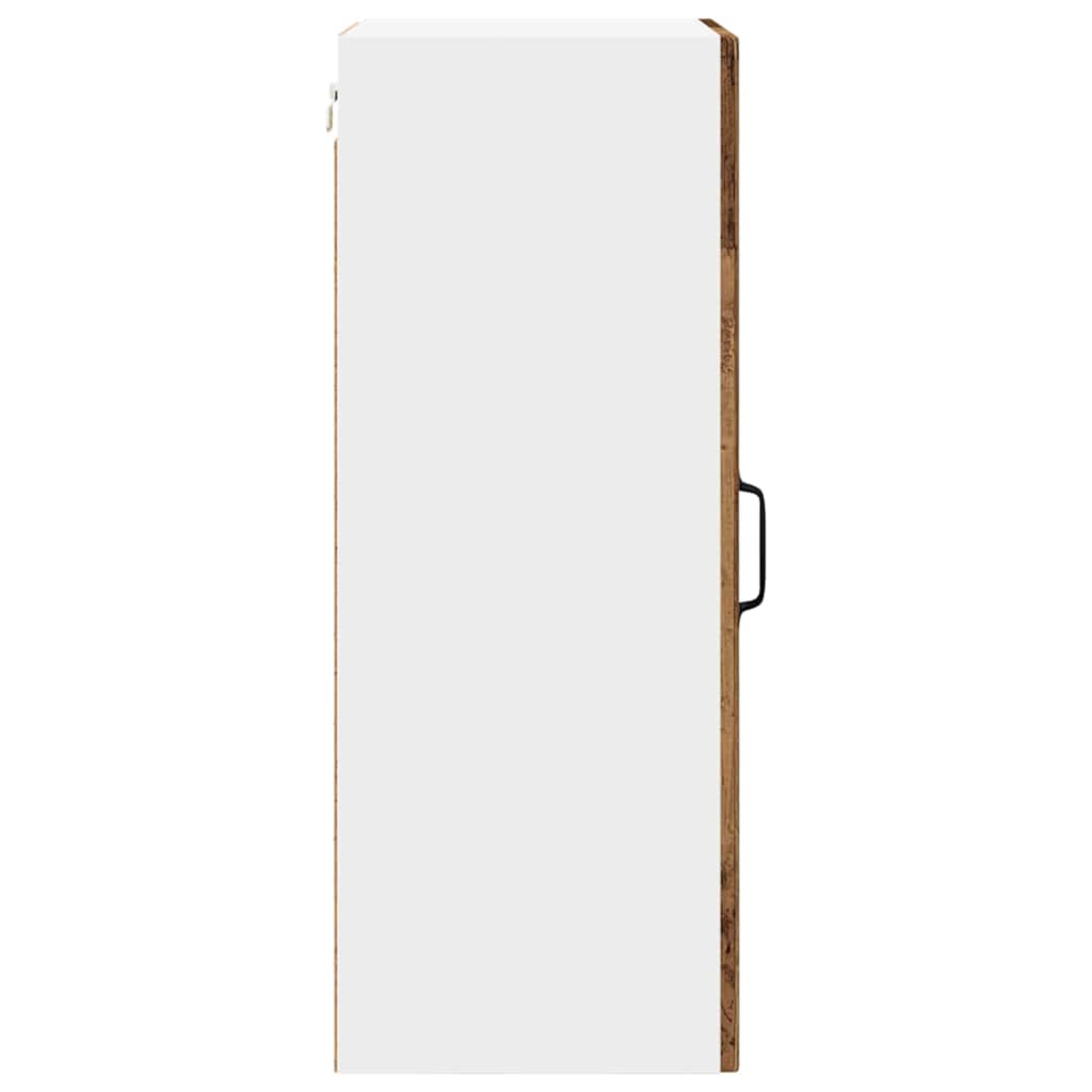 vidaXL Ντουλάπα Κουζίνας με ράφι 2 pcs Παλιό ξύλο 40 x 31 x 80 εκ.