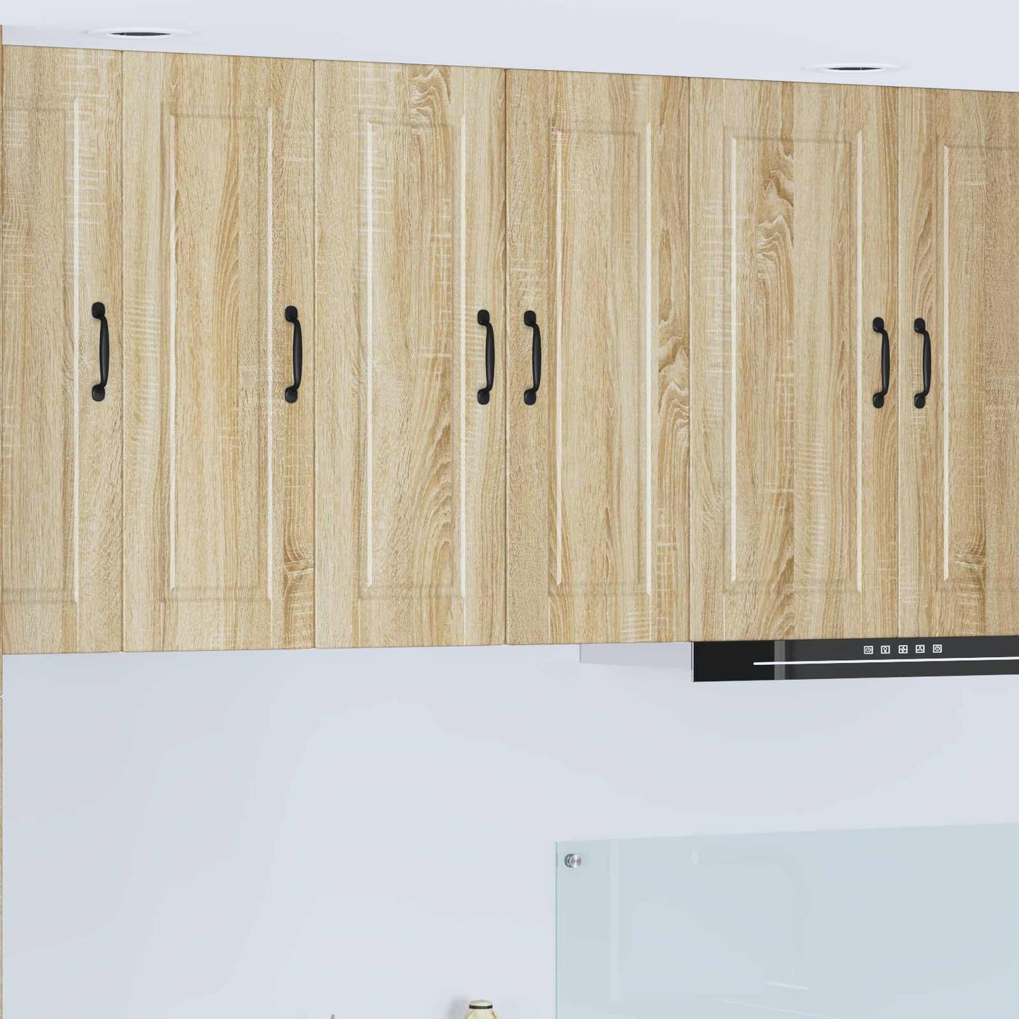 vidaXL Ντουλάπα Κουζίνας με ράφι με πόρτα Δρύς Sonoma 30 x 31 x 80 εκ.