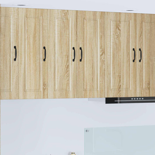 vidaXL Ντουλάπα Κουζίνας με ράφι 2 pcs Δρύς Sonoma 30 x 31 x 80 εκ.