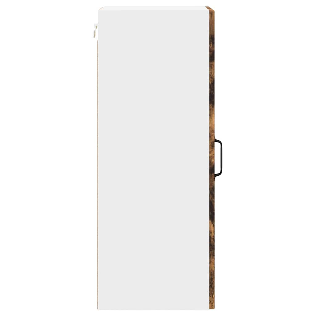 vidaXL Ντουλάπα Κουζίνας με ράφι 2 pcs Καπνιστό Δρύς 30 x 31 x 80 εκ.