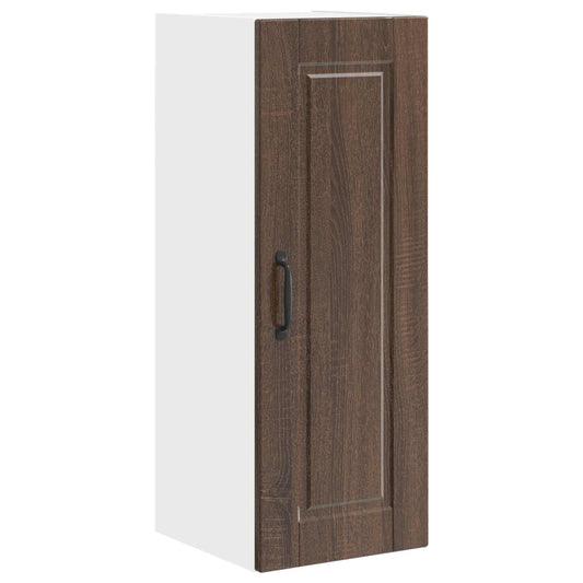 vidaXL Ντουλάπα Τοίχου PORTO Καφέ δρυς 30 x 31 x 80 εκ.