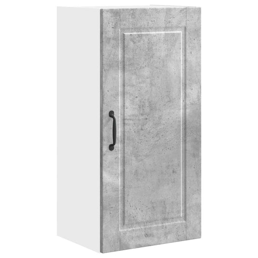 vidaXL Ντουλάπα Κουζίνας με ράφι Σκυρόδεμα Γκρι 40 x 31 x 80 εκ.