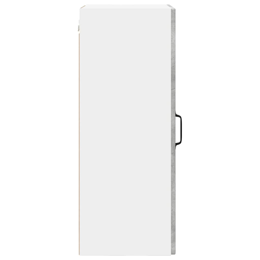 vidaXL Ντουλάπα Κουζίνας με ράφι Σκυρόδεμα Γκρι 40 x 31 x 80 εκ.