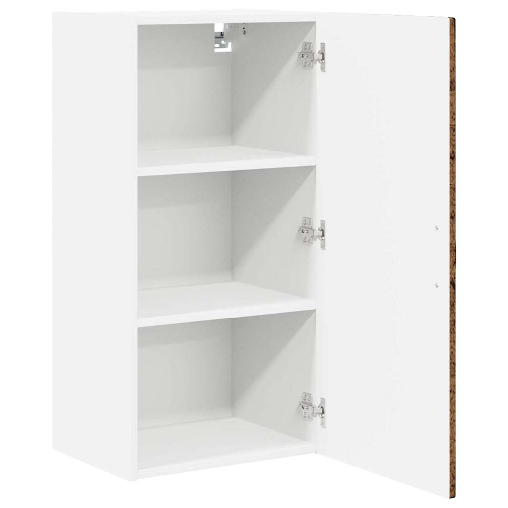 vidaXL Ντουλάπα Κουζίνας με ράφι Επιτοίχιο Παλιό ξύλο 40 x 31 x 80 εκ.