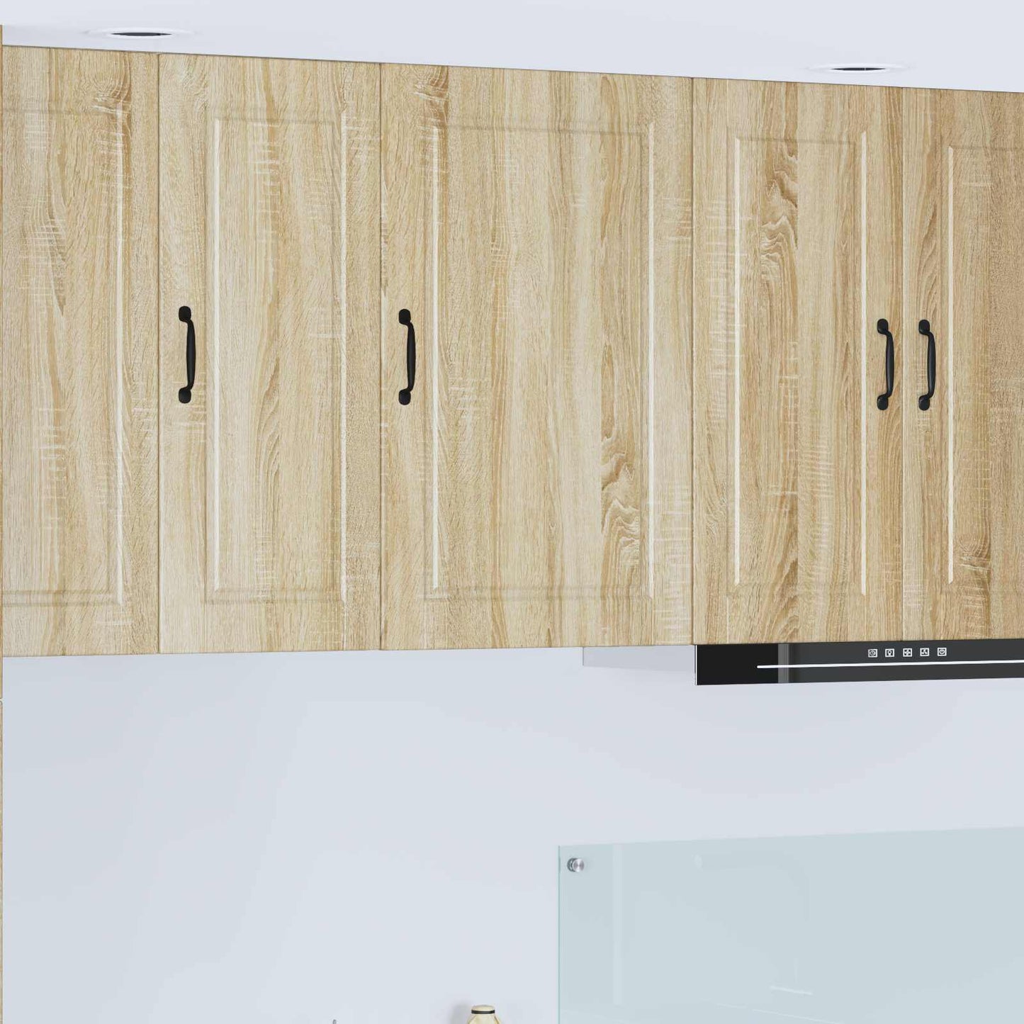 vidaXL Ντουλάπα Κουζίνας με ράφι με πόρτα Δρύς Sonoma 50 x 31 x 80 εκ.