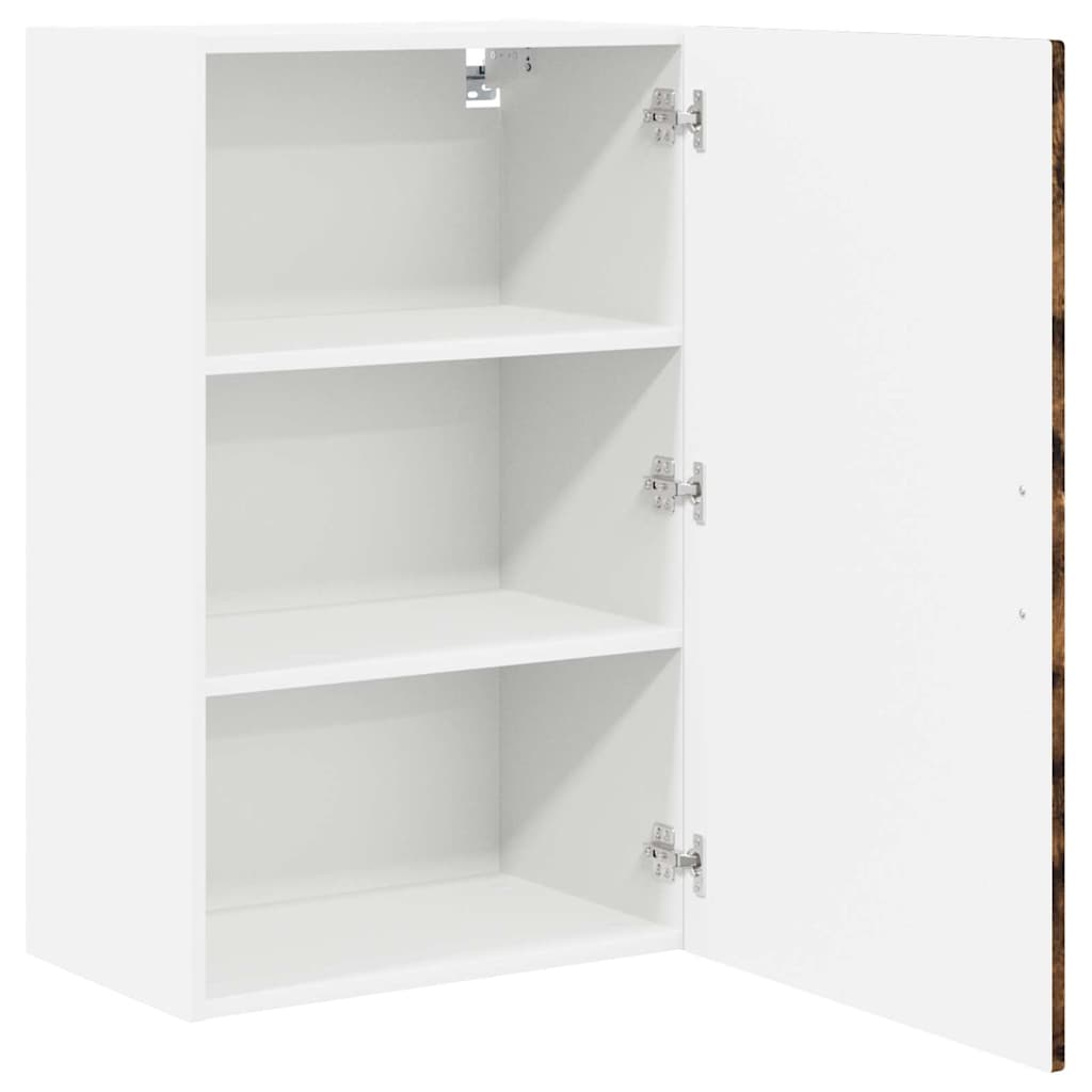 vidaXL Ντουλάπα Κουζίνας με ράφι Καπνιστό Δρύς 50 x 31 x 80 εκ.