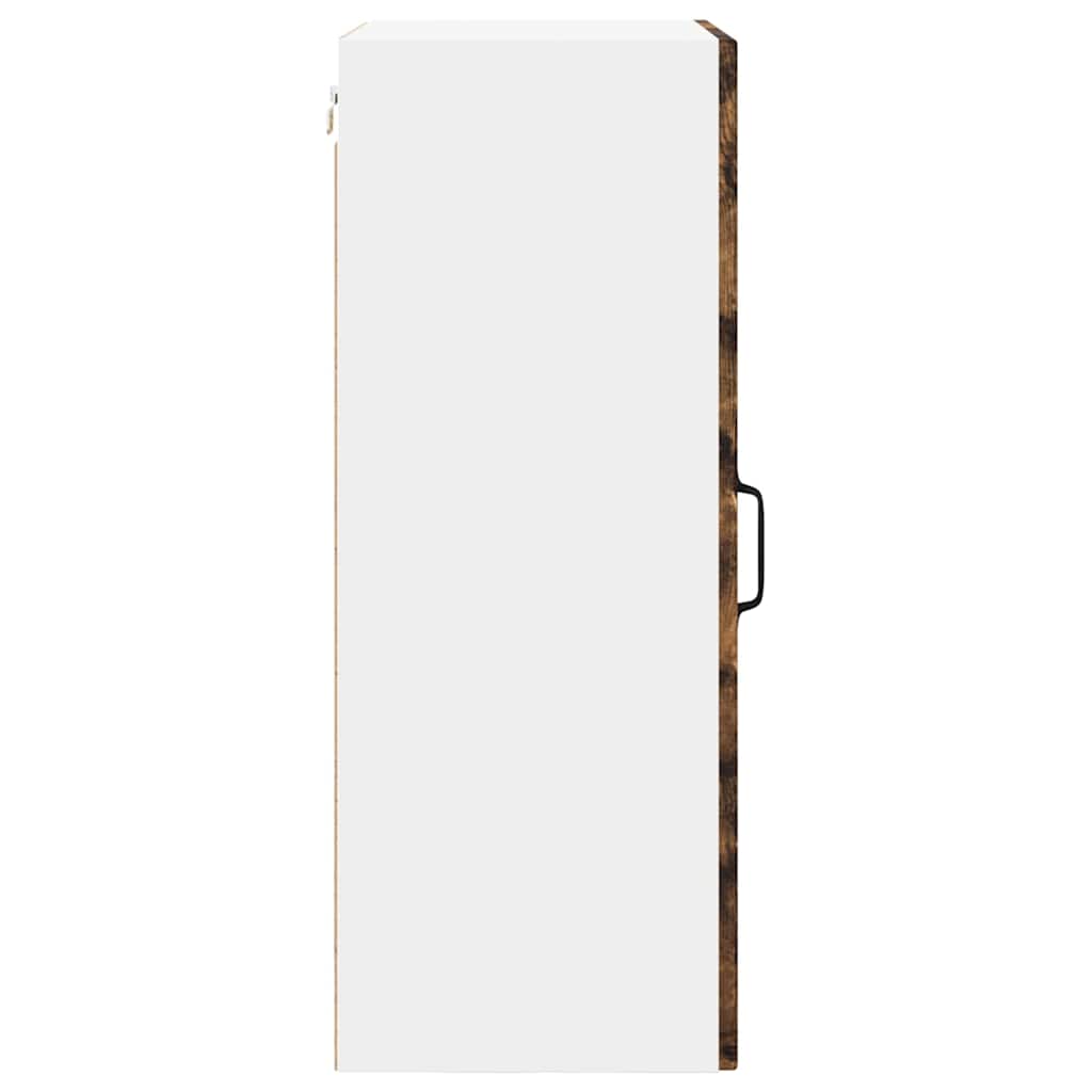 vidaXL Ντουλάπα Κουζίνας με ράφι Καπνιστό Δρύς 50 x 31 x 80 εκ.