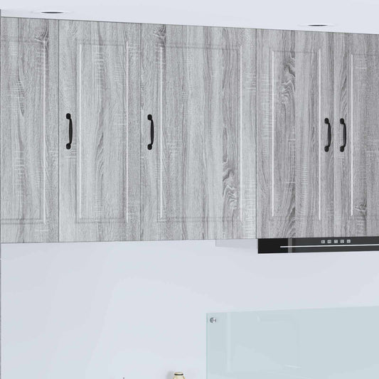 vidaXL Κρεμαστό ντουλάπι κουζίνας Γκρίζο Σονομα 50 x 31 x 80 εκ.