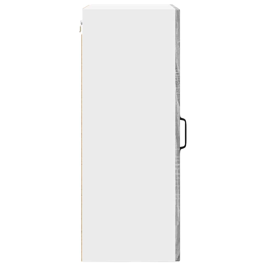 vidaXL Κρεμαστό ντουλάπι κουζίνας Γκρίζο Σονομα 50 x 31 x 80 εκ.