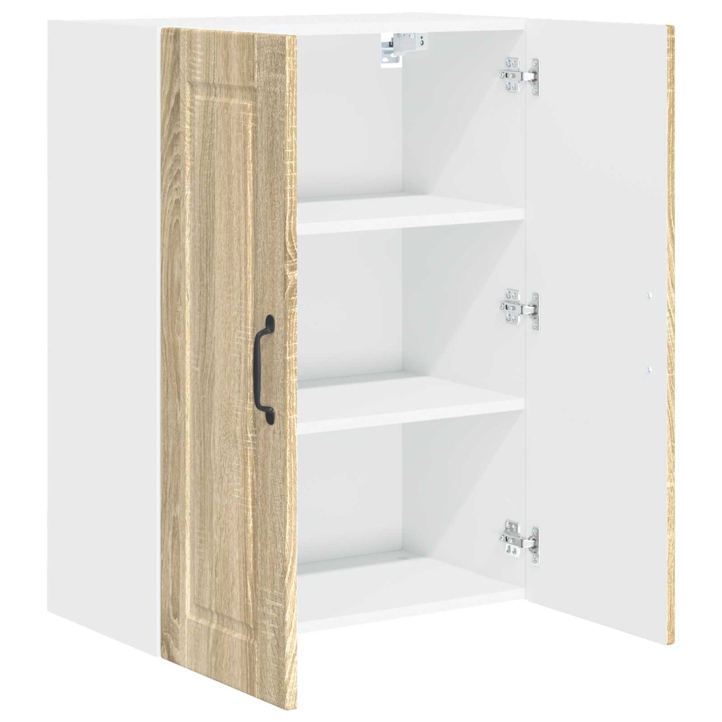 vidaXL Ντουλάπα Κουζίνας με ράφι με πόρτα Δρύς Sonoma 60 x 31 x 80 εκ.