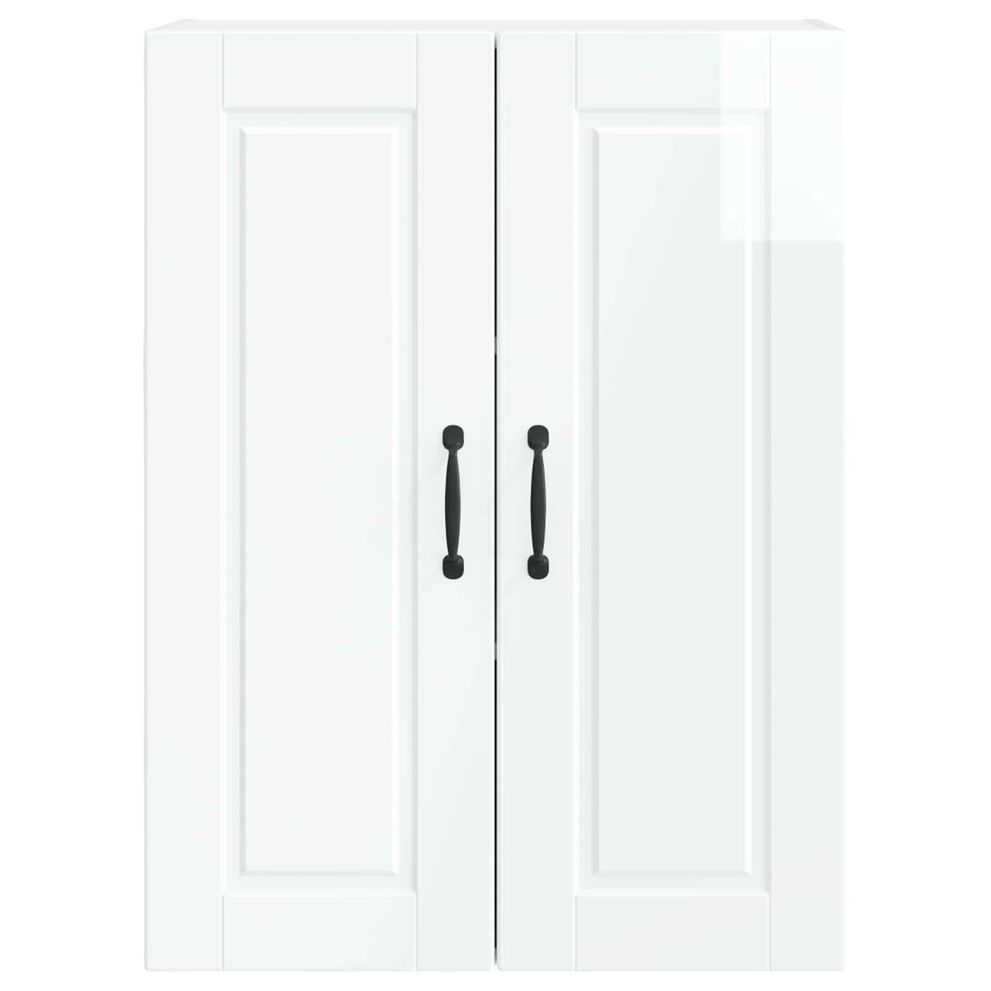 vidaXL Ντουλάπα Κουζίνας Υψηλής γυαλάδας λευκό 60 x 31 x 80 εκ.