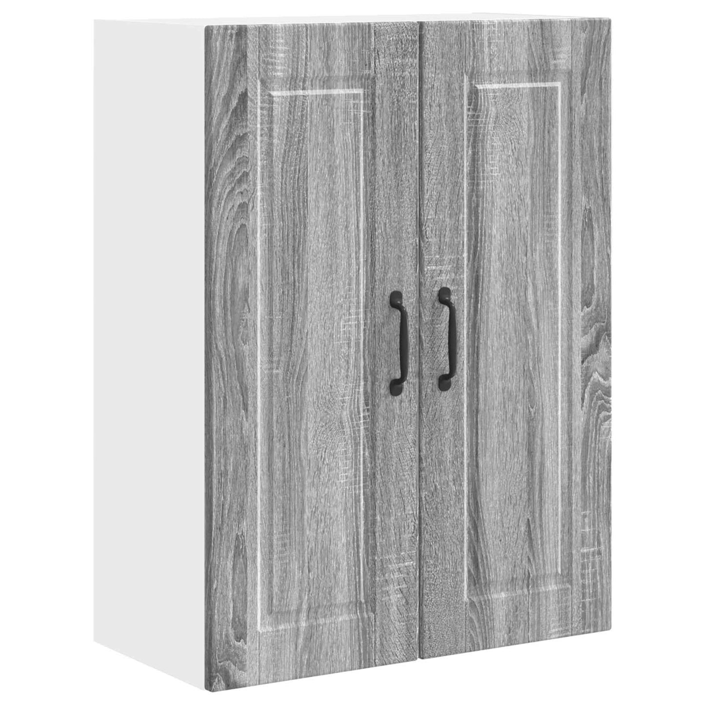 vidaXL Ντουλάπα Κουζίνας με ράφι Γκρίζο Σονομα 60 x 31 x 80 εκ.