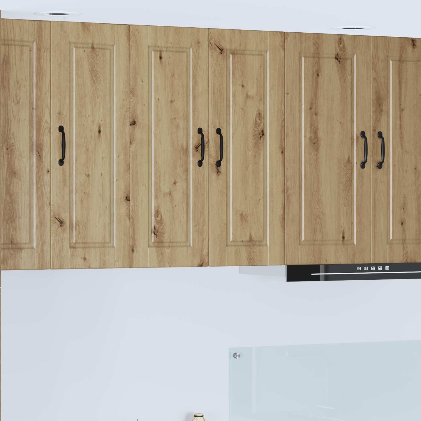 vidaXL Ντουλάπα Κουζίνας με ράφι με πόρτα Artisan Oak 60 x 31 x 80 εκ.