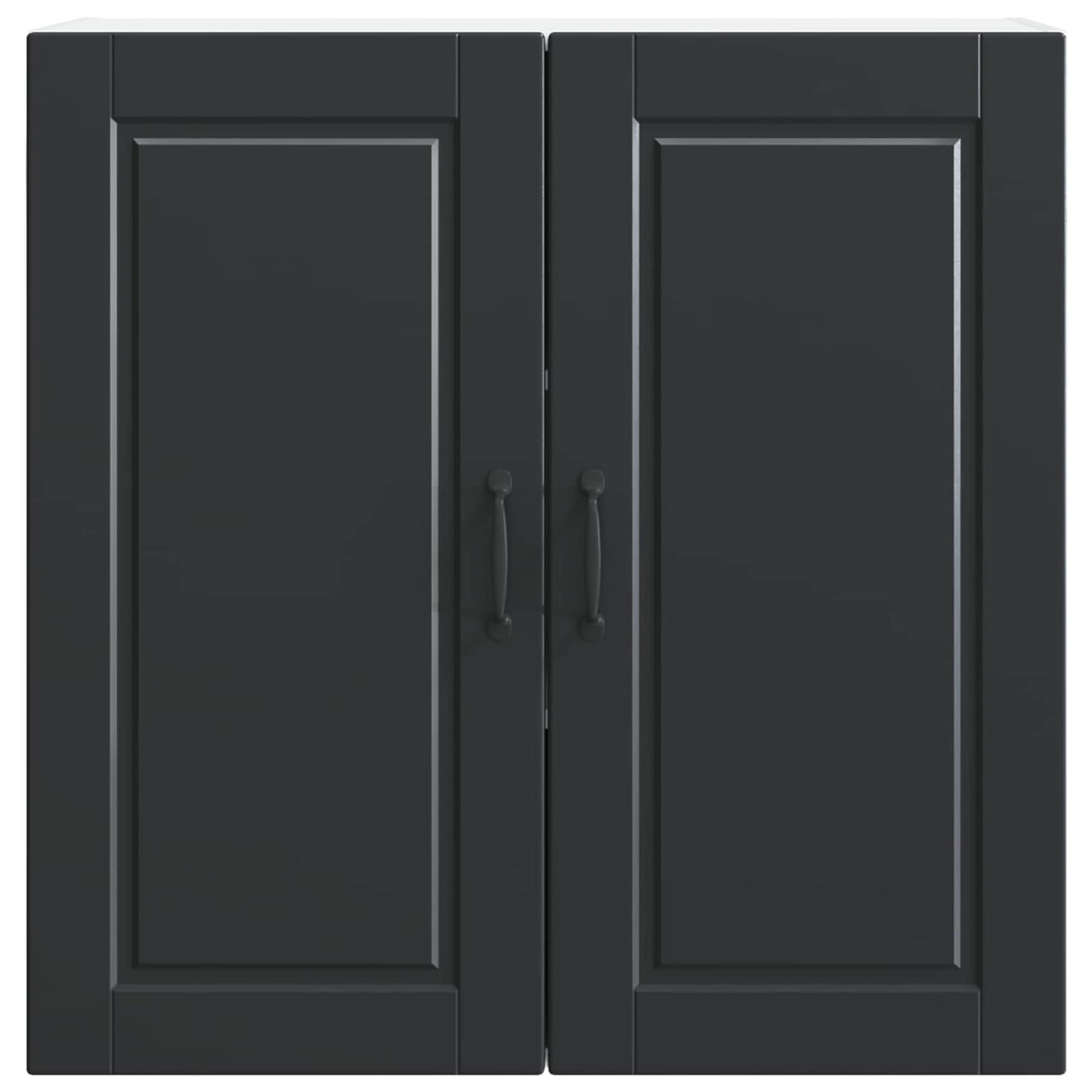 vidaXL Ντουλάπα Κουζίνας Μαύρο 80 x 31 x 80 εκ. Επεξεργασμένο ξύλο