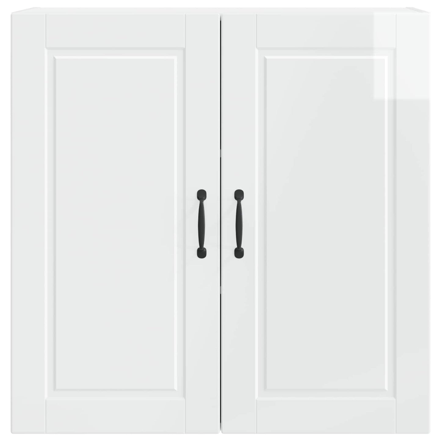 vidaXL Ντουλάπα Κουζίνας Υψηλής γυαλάδας λευκό 80 x 31 x 80 εκ.