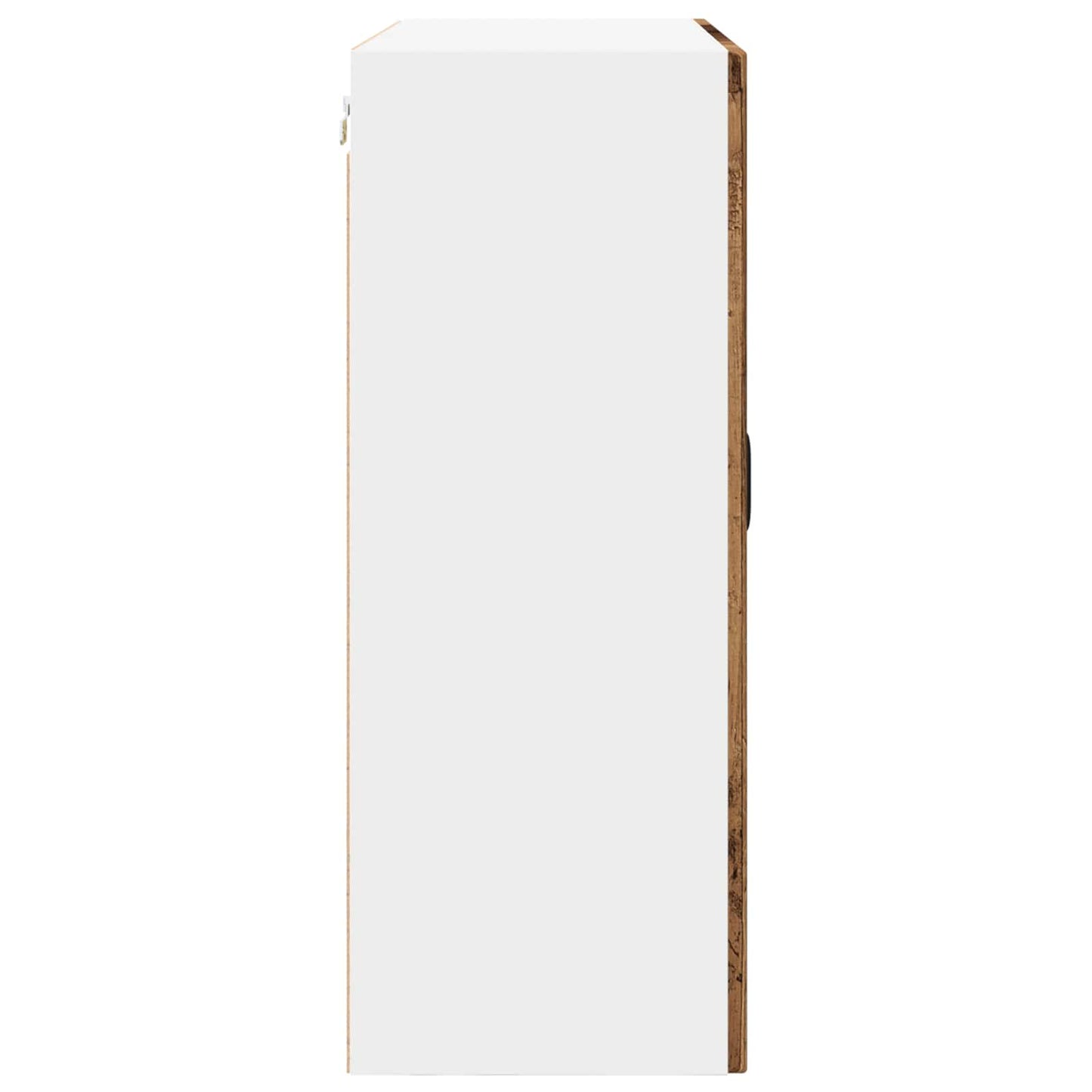 vidaXL Ντουλάπα Κουζίνας με ράφι Επιτοίχιο Παλιό ξύλο 80 x 31 x 80 εκ.