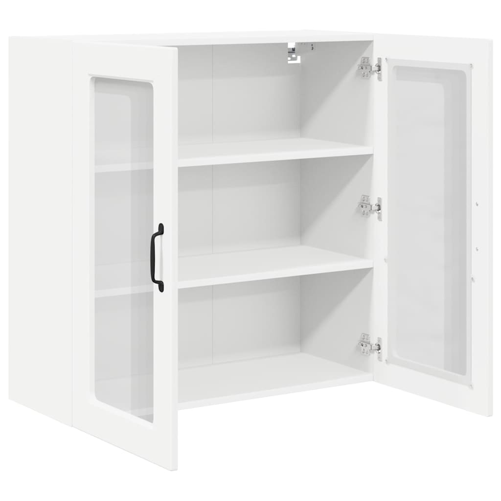 vidaXL Ντουλάπα Κουζίνας Λευκό 80 x 31 x 80 εκ. Επεξεργασμένο ξύλο