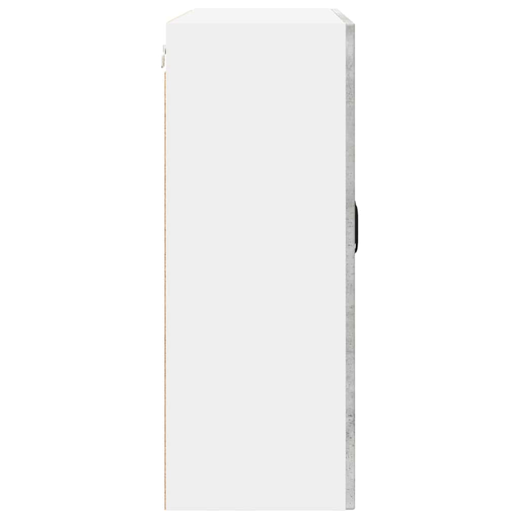 vidaXL Ντουλάπα Κουζίνας με ράφι Σκυρόδεμα Γκρι 80 x 31 x 80 εκ.