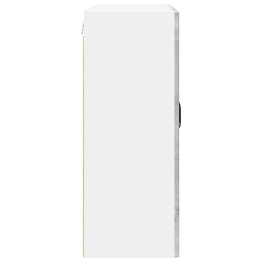 vidaXL Ντουλάπα Κουζίνας με ράφι Σκυρόδεμα Γκρι 80 x 31 x 80 εκ.