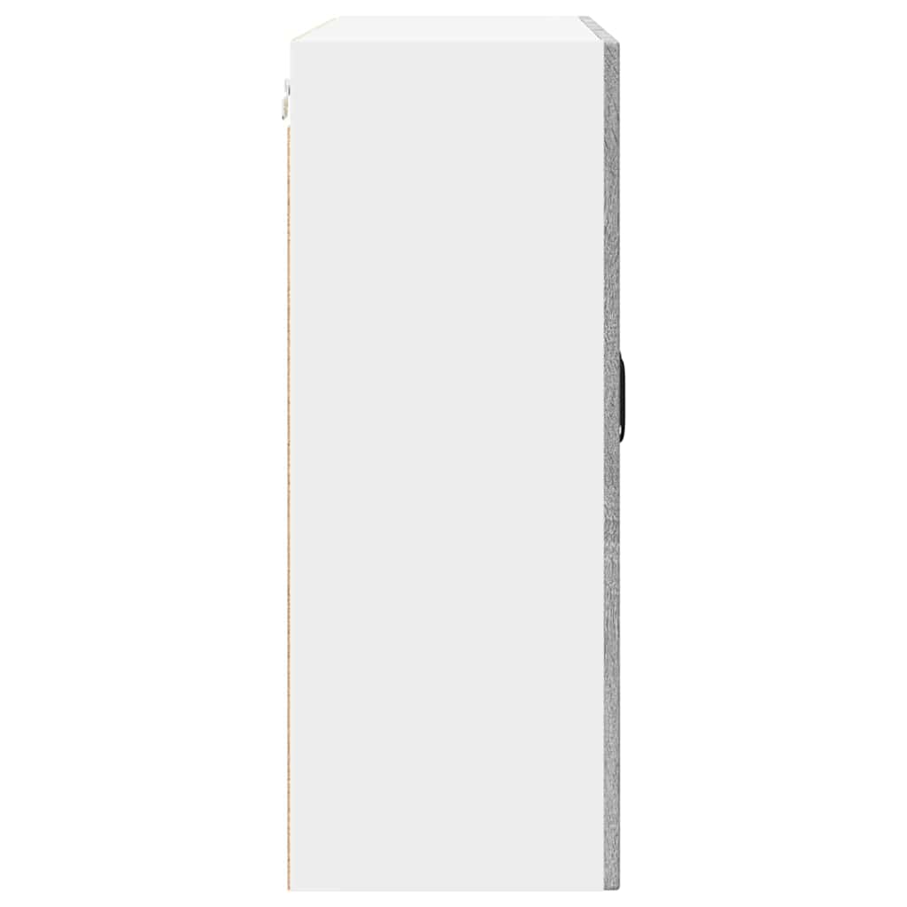 vidaXL Ντουλάπα Κουζίνας με ράφι Γκρίζο Σονομα 80 x 31 x 80 εκ.