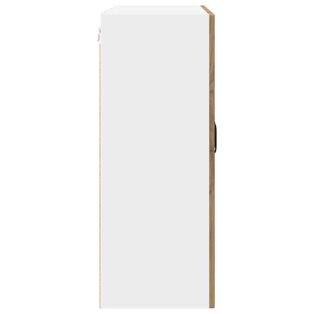 vidaXL Ντουλάπα Κουζίνας με ράφι με πόρτα Artisan Oak 80 x 31 x 80 εκ.