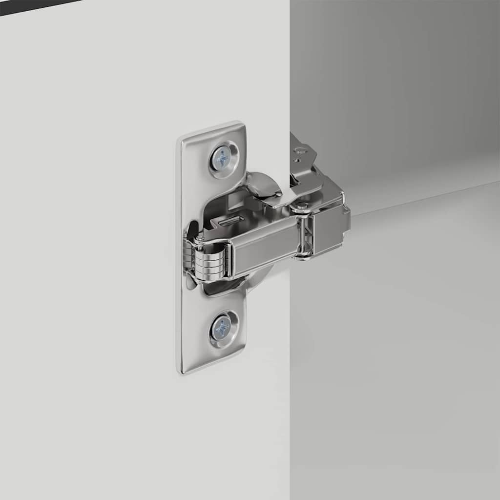 vidaXL Ντουλάπα Κουζίνας Μαύρο 57 x 57 x 80 εκ. Επεξεργασμένο ξύλο