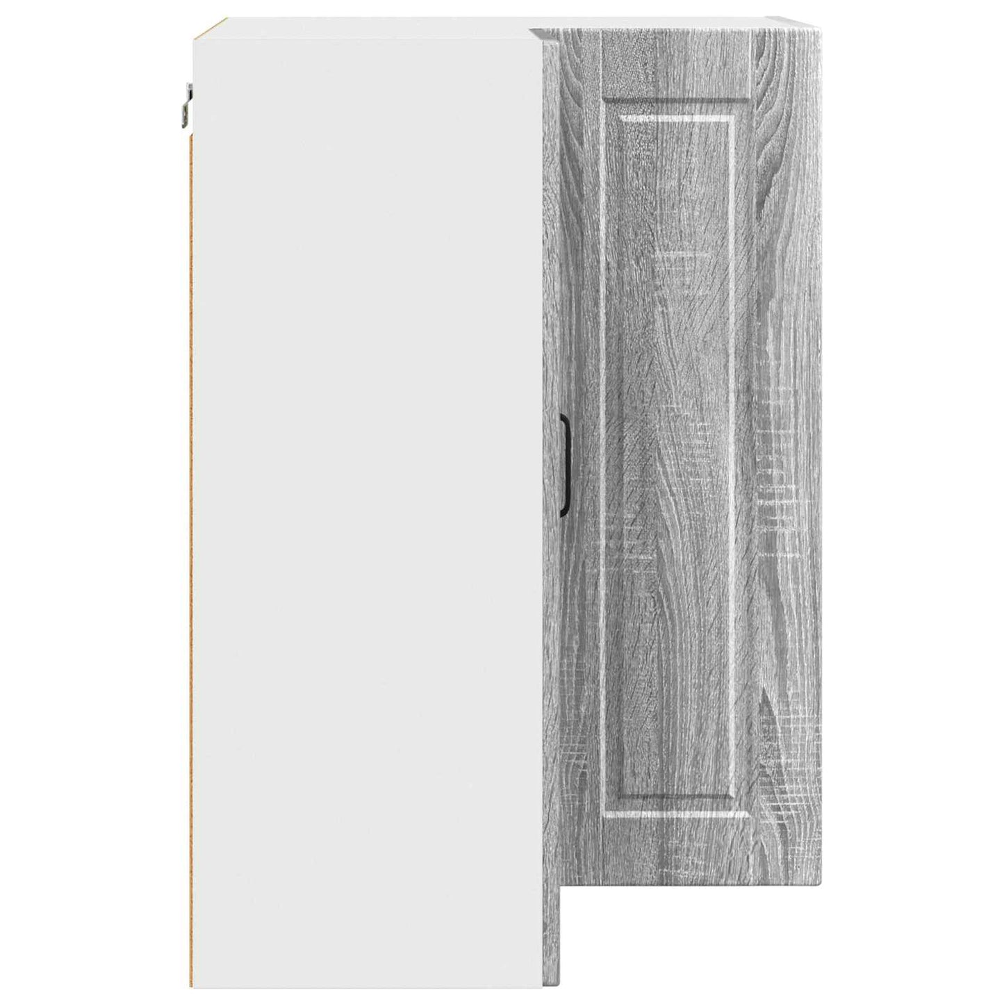 vidaXL Ντουλάπα Κουζίνας με ράφι Γκρίζο Σονομα 57 x 57 x 80 εκ.