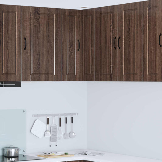 vidaXL Ντουλάπα Κουζίνας Καφέ δρυς 57 x 57 x 80 εκ. Επεξεργασμένο ξύλο