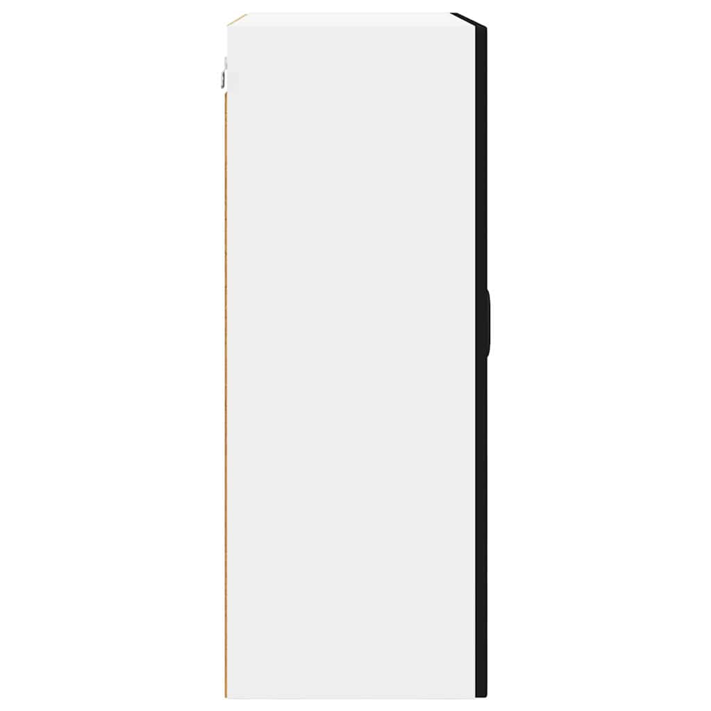 vidaXL Ντουλάπα Κουζίνας Μαύρο 60 x 31 x 80 εκ. Επεξεργασμένο ξύλο