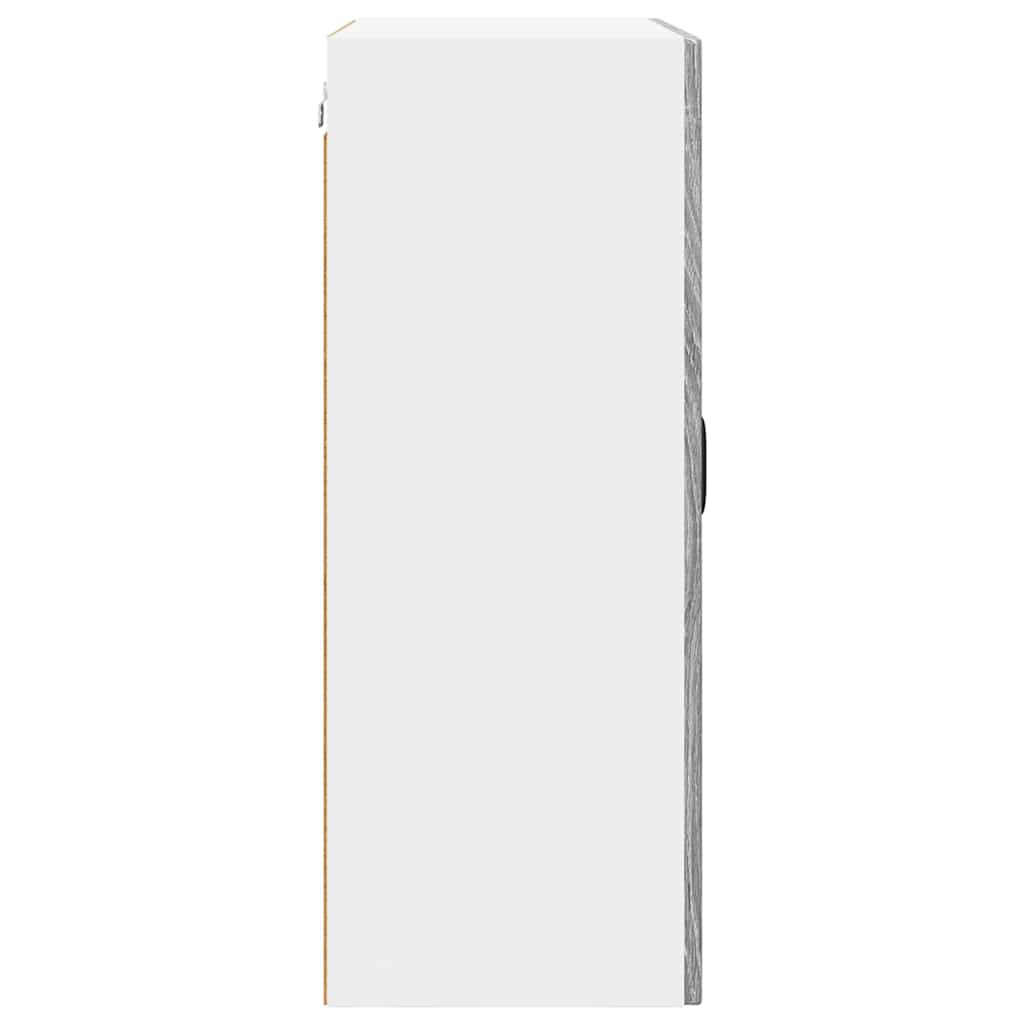 vidaXL Ντουλάπα Κουζίνας με ράφι Γκρίζο Σονομα 60 x 31 x 80 εκ.