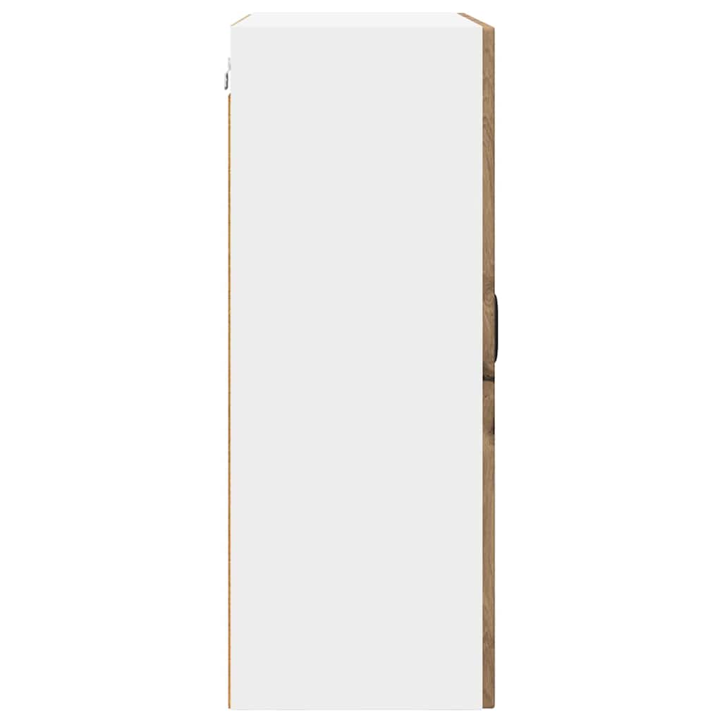 vidaXL Ντουλάπα Κουζίνας με ράφι με πόρτα Artisan Oak 60 x 31 x 80 εκ.