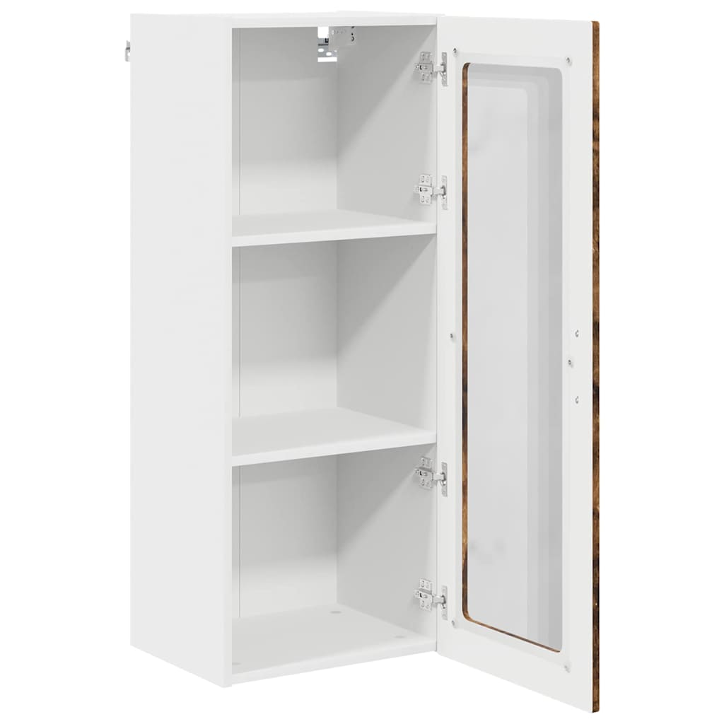 vidaXL Ντουλάπα Κουζίνας με ράφι Καπνιστό Δρύς 40 x 31 x 100 εκ.