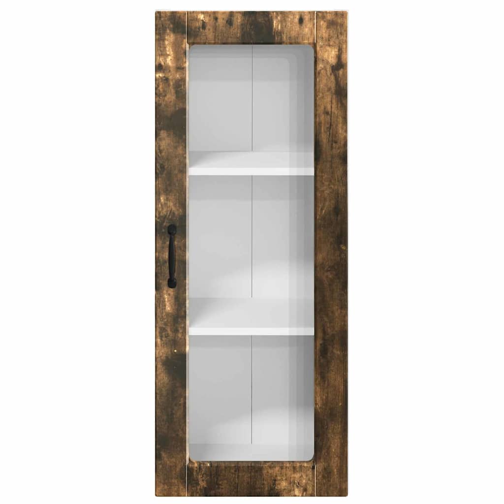 vidaXL Ντουλάπα Κουζίνας με ράφι Καπνιστό Δρύς 40 x 31 x 100 εκ.