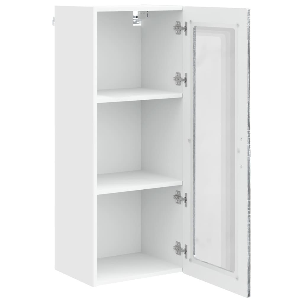 vidaXL Κρεμαστό ντουλάπι κουζίνας Γκρίζο Σονομα 40 x 31 x 100 εκ.