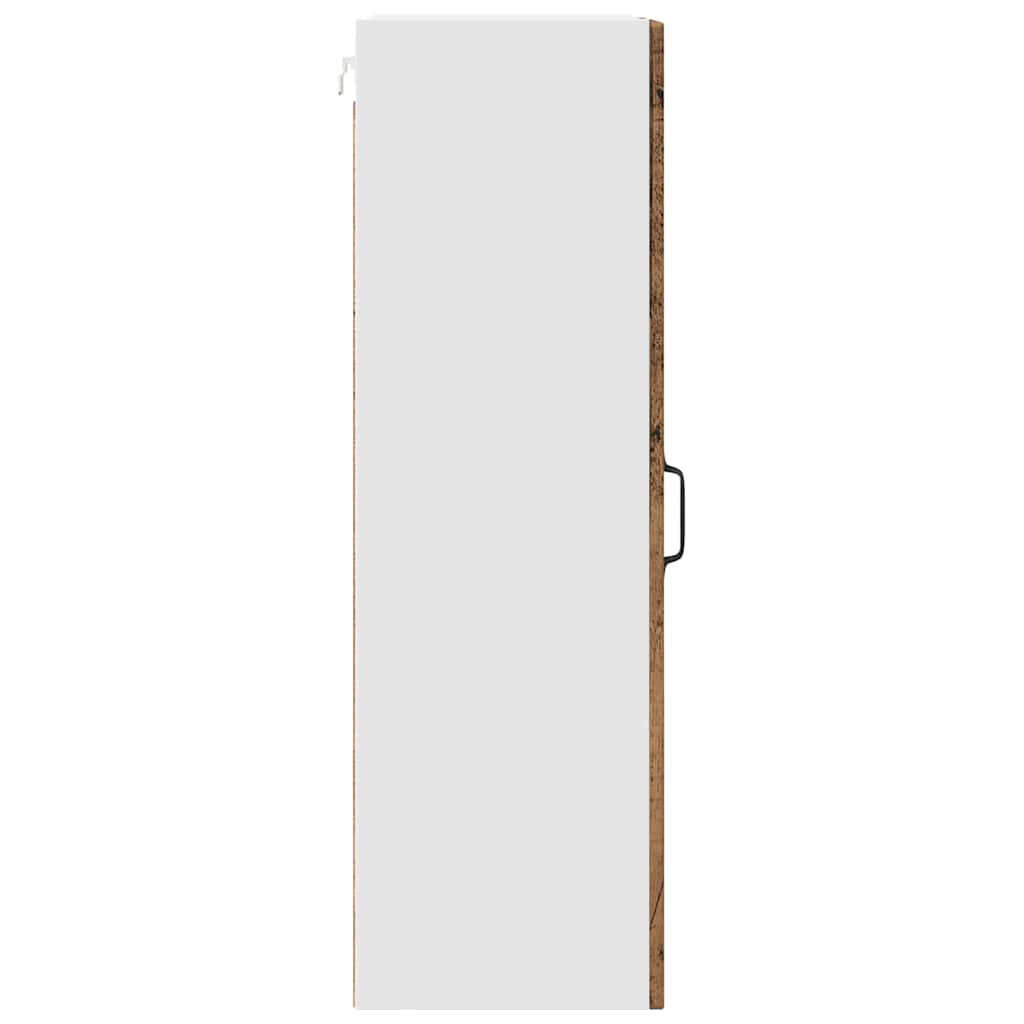 vidaXL Ντουλάπα Κουζίνας με ράφι με πόρτα Παλιό ξύλο 40 x 31 x 100 εκ.