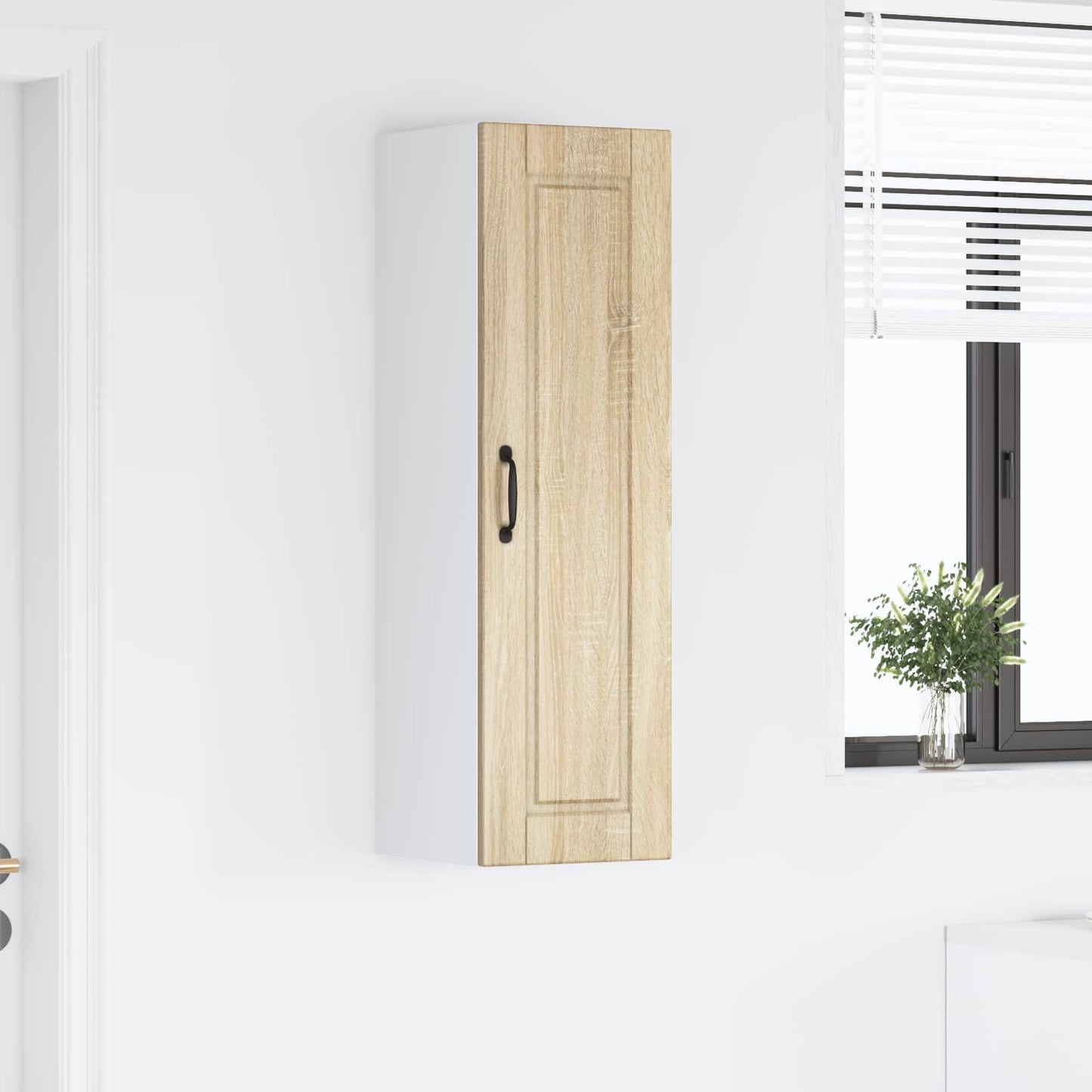 vidaXL Ντουλάπα Κουζίνας με ράφι Δρύς Sonoma 30 x 31 x 100 εκ.