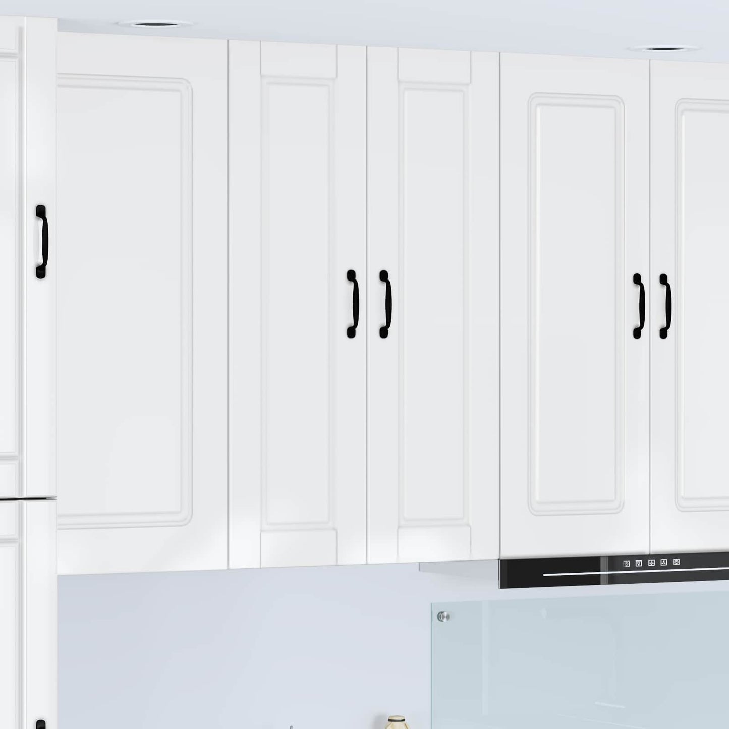 vidaXL Ντουλάπα Κουζίνας Υψηλής γυαλάδας λευκό 30 x 31 x 100 εκ.