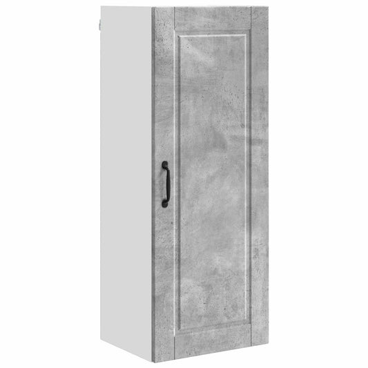 vidaXL Ντουλάπα Κουζίνας με ράφι Σκυρόδεμα Γκρι 40 x 31 x 100 εκ.