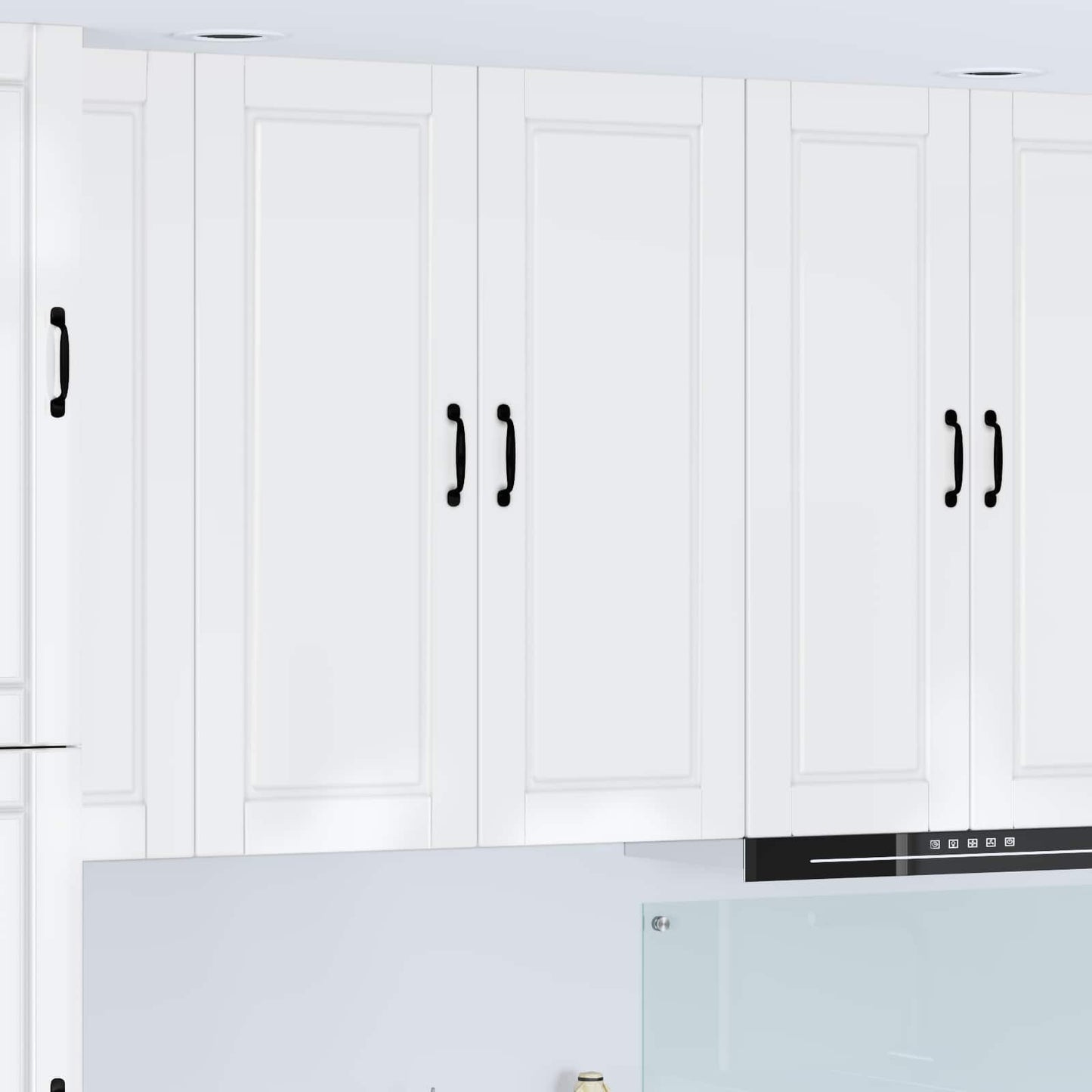 vidaXL Ντουλάπα Κουζίνας Υψηλής γυαλάδας λευκό 40 x 31 x 100 εκ.