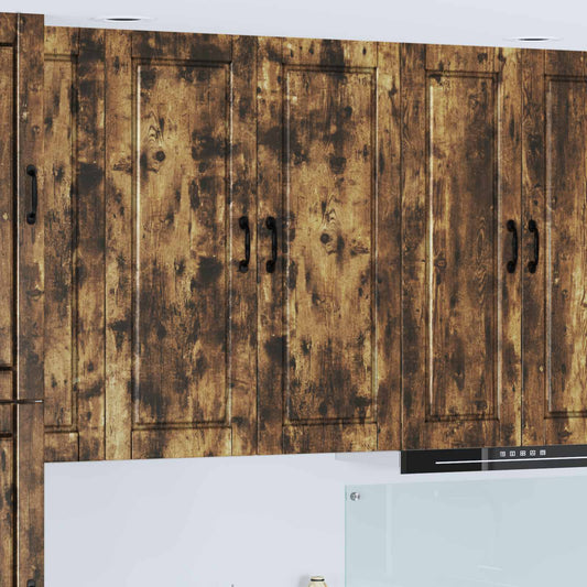 vidaXL Ντουλάπα Κουζίνας με ράφι Καπνιστό Δρύς 40 x 31 x 100 εκ.