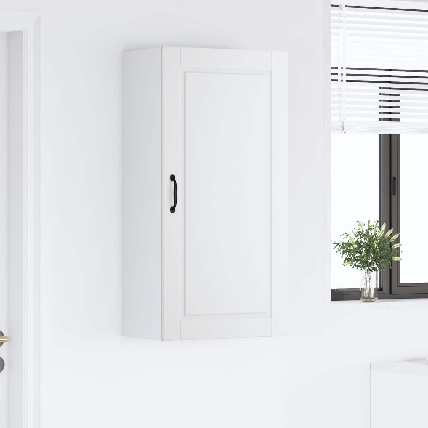 vidaXL Ντουλάπα Κουζίνας Λευκό 50 x 31 x 100 εκ. Επεξεργασμένο ξύλο