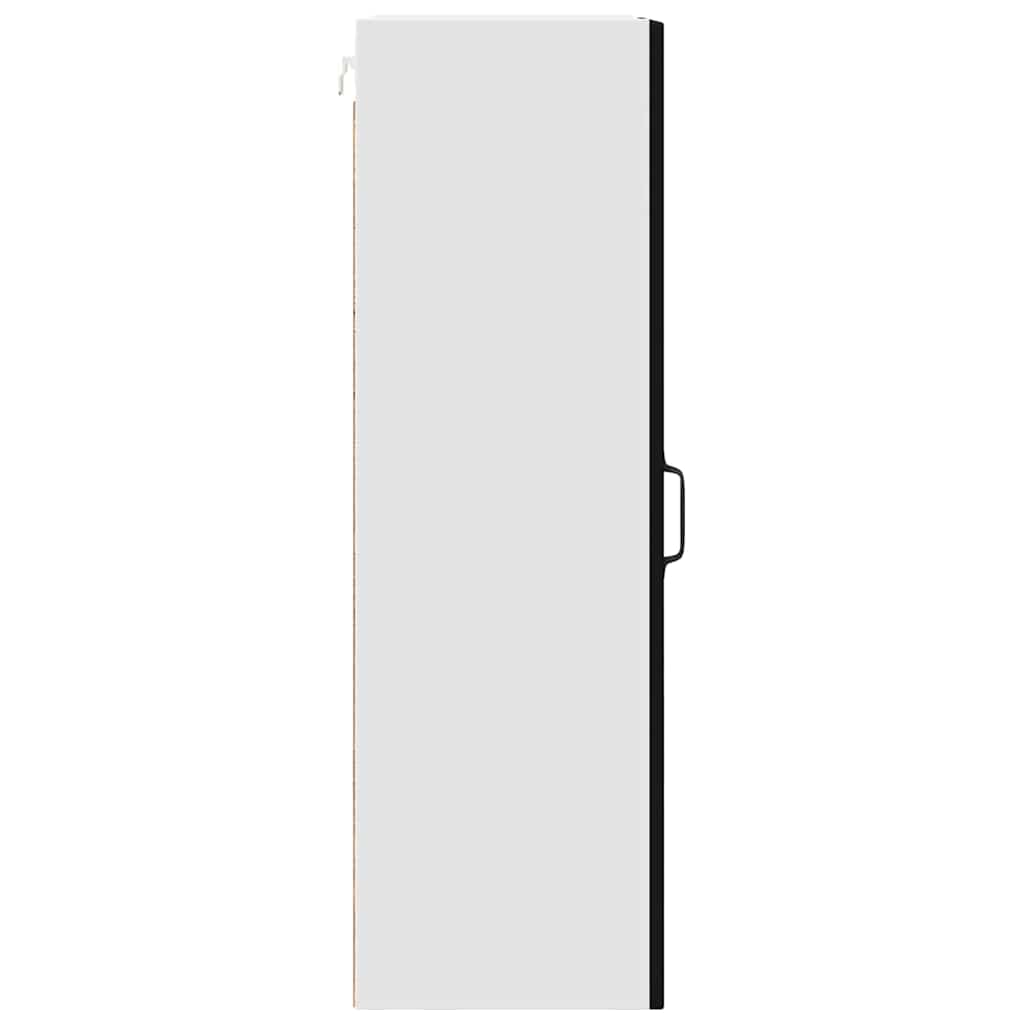 vidaXL Ντουλάπα Κουζίνας Μαύρο 50 x 31 x 100 εκ. Επεξεργασμένο ξύλο