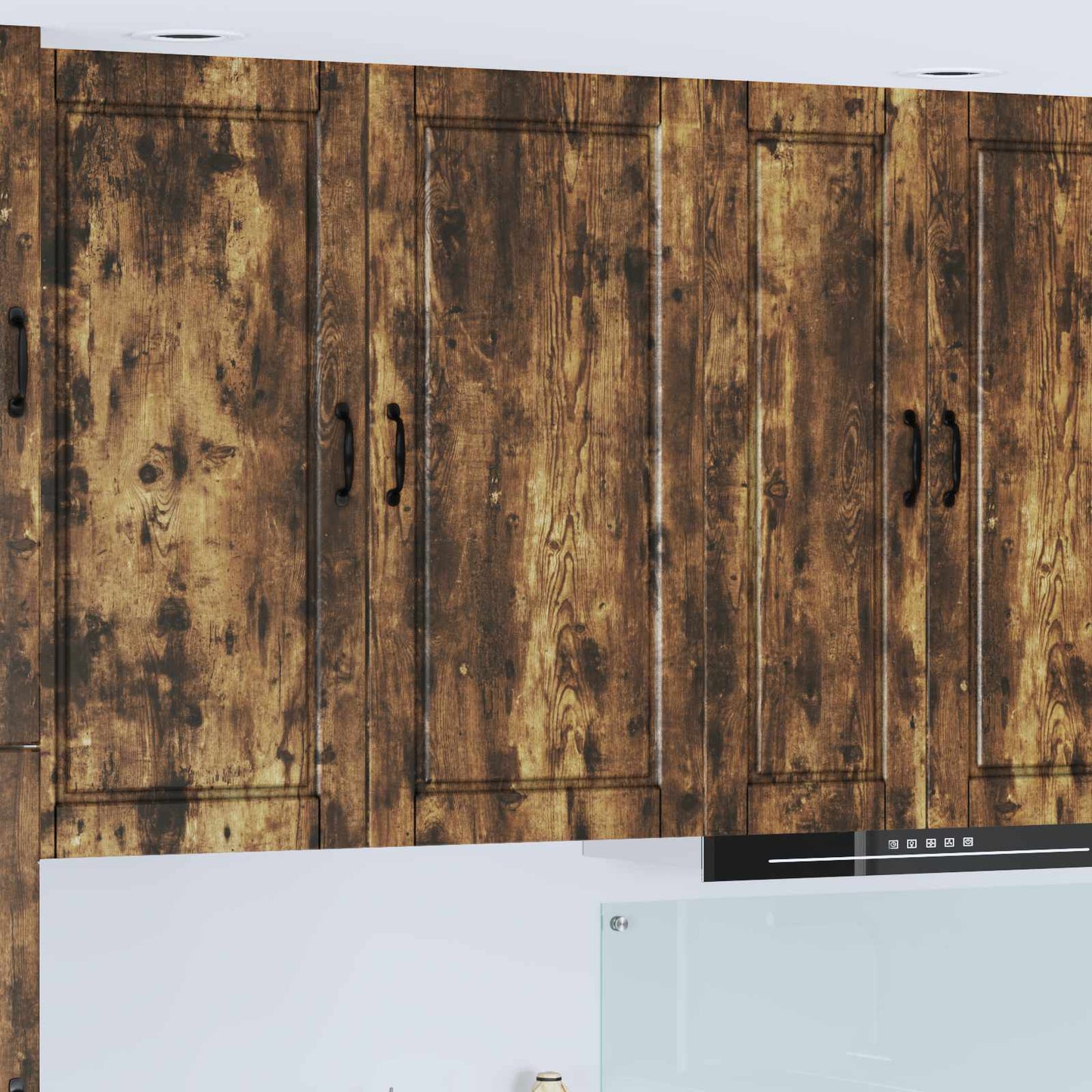 vidaXL Ντουλάπα Κουζίνας με ράφι Καπνιστό Δρύς 50 x 31 x 100 εκ.