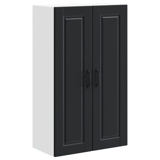 vidaXL Ντουλάπα Κουζίνας Μαύρο 60 x 31 x 100 εκ. Επεξεργασμένο ξύλο