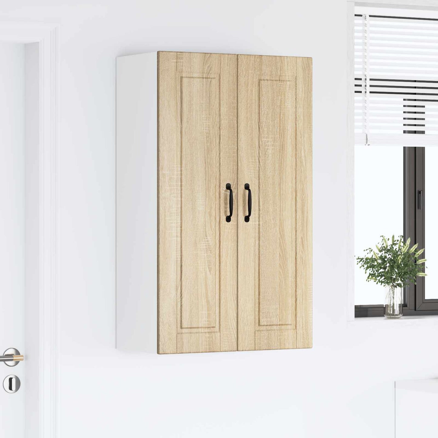 vidaXL Ντουλάπα Κουζίνας με ράφι Δρύς Sonoma 60 x 31 x 100 εκ.